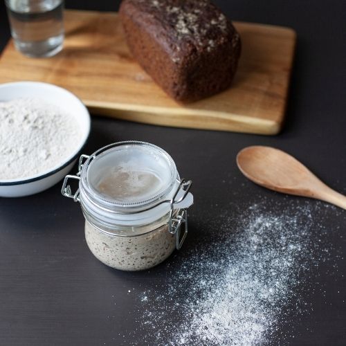 How To Maintain + Feed Sourdough Starter-image