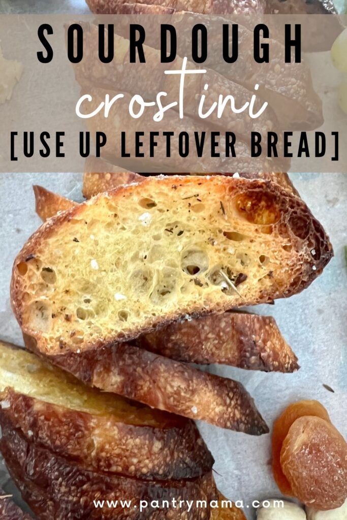 SOURDOUGH CROSTINI - PINTEREST IMAGE