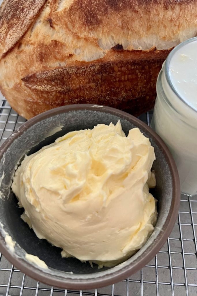 How to make cultured butter