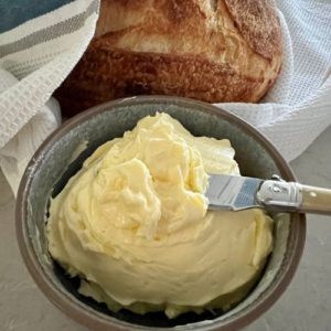 HOW TO MAKE CULTURED BUTTER - RECIPE FEATURE IMAGE