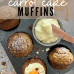 Sourdough Carrot Cake Muffins
