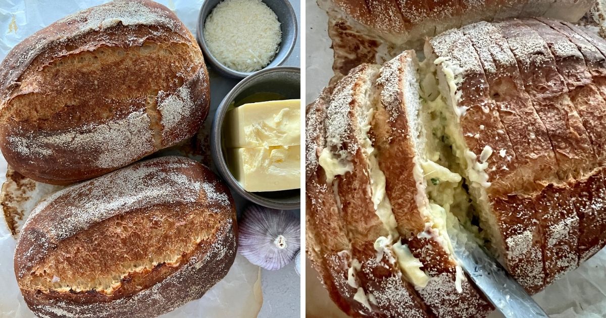 The Best Sourdough Garlic Bread You'll Ever Eat The Pantry Mama