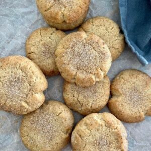 Sourdough Snickerdoodle Cookies - Recipe Feature Image