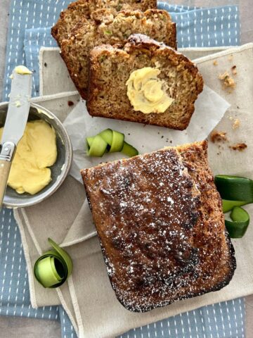 Easy Sourdough Zucchini Bread Recipe