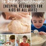 How to teach kids to bake sourdough bread