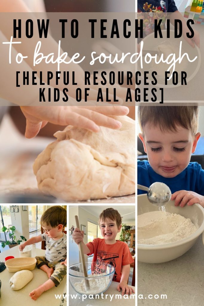 How to teach kids to bake sourdough bread