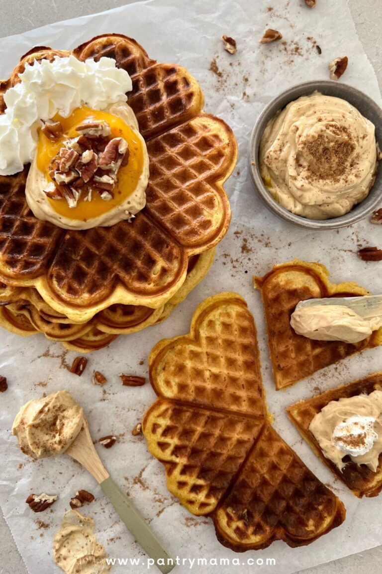 Sourdough Pumpkin Waffles The Pantry Mama
