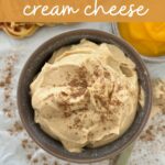 SPICED PUMPKIN CREAM CHEESE RECIPE - PINTEREST IMAGE