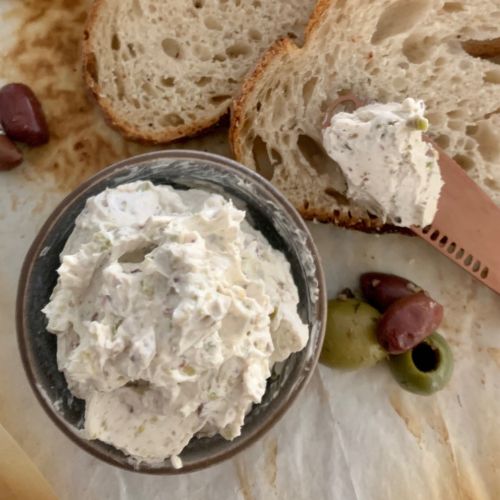 Olive Cream Cheese Spread The Pantry Mama