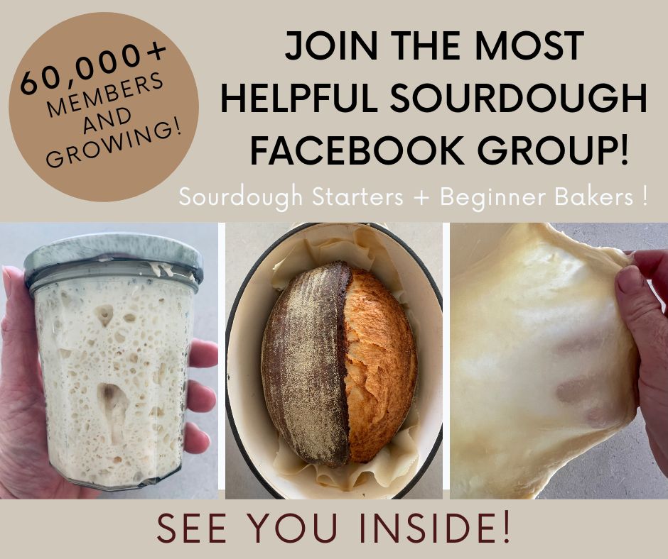 Most Helpful Sourdough Facebook Group Ad