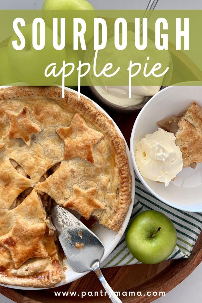 Sourdough Apple Pie - Pinterest Image