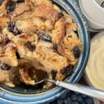 Sourdough bread pudding - recipe feature image
