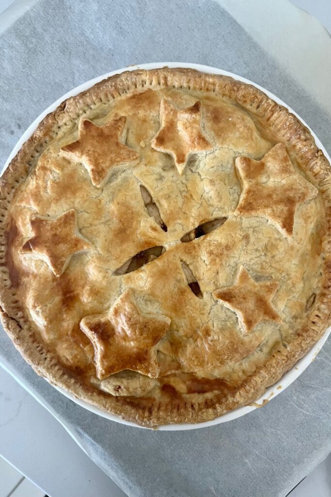 Simple sourdough pie crust