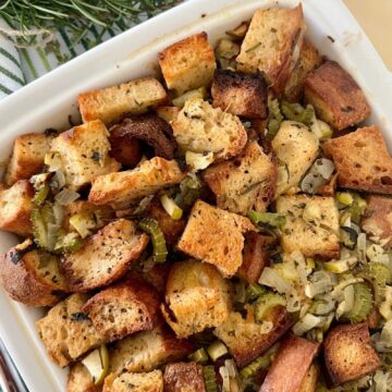 Sourdough Stuffing Recipe - Recipe Feature Image