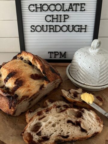 Chocolate Chip Sourdough Bread