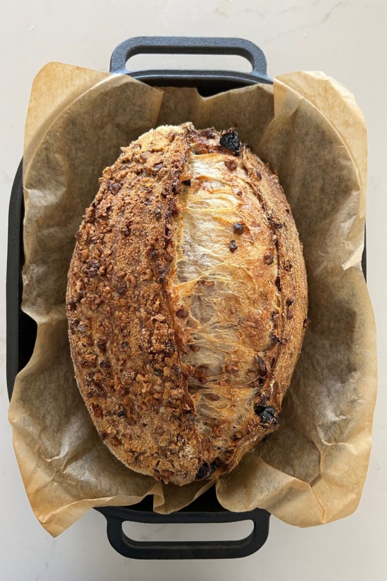 Walnut Raisin Sourdough Bread The Pantry Mama