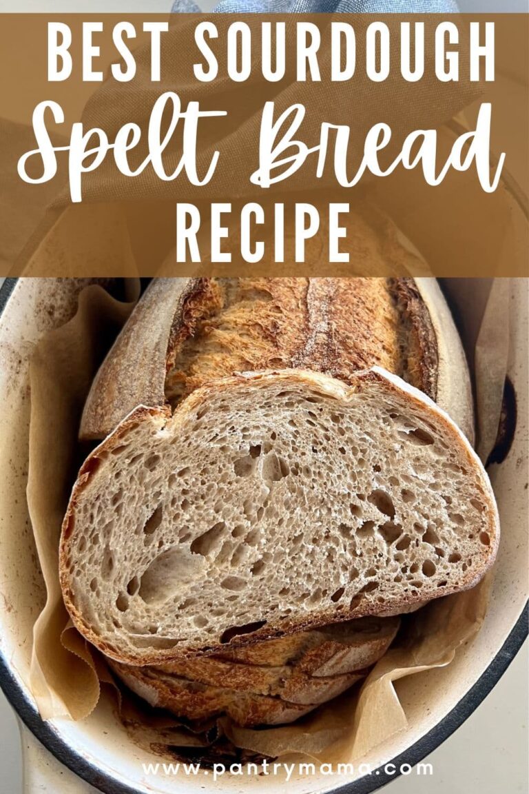 Best Sourdough Spelt Bread Recipe [spelt flour sourdough] The Pantry Mama
