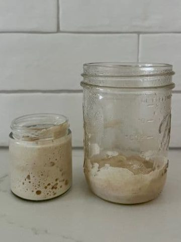 HOW TO MAKE A SMALL SOURDOUGH STARTER - RECIPE FEATURE IMAGE