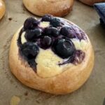 SOURDOUGH BRIOCHE BLUEBERRY CHEESECAKE TARTS - RECIPE FEATURE IMAGE