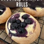 SOURDOUGH BRIOCHE BLUEBERRY CHEESECAKE TARTS - PINTEREST IMAGE