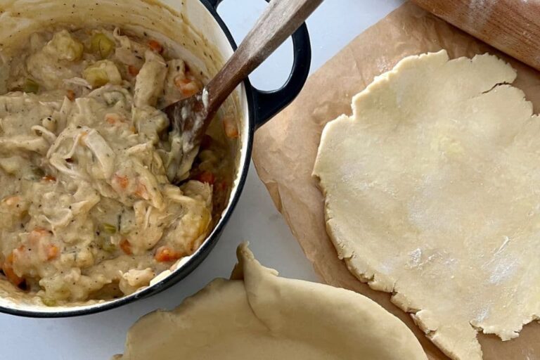 Best Sourdough Chicken Pot Pie [with sourdough pie crust] The Pantry Mama