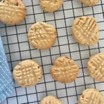 SOURDOUGH DISCARD PEANUT BUTTER COOKIES - RECIPE FEATURE IMAGE