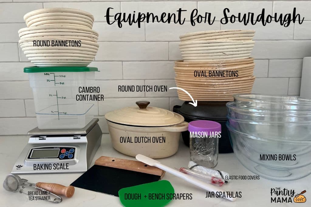 Best Equipment for Baking Sourdough Bread 2024 [All Tried & Tested Products  with Photos] - The Pantry Mama