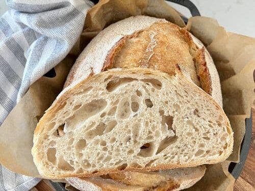 How To Bake Sourdough Bread Without a Dutch Oven - crave the good