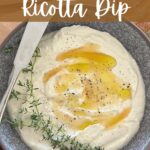 WHIPPED RICOTTA DIP RECIPE - PINTEREST IMAGE