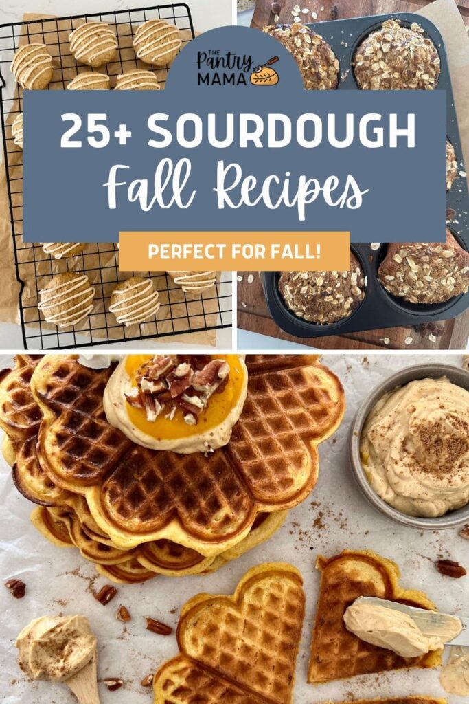 BEST FALL SOURDOUGH RECIPES - PINTEREST IMAGE