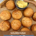 SOURDOUGH TIGER ROLLS - PINTEREST IMAGE