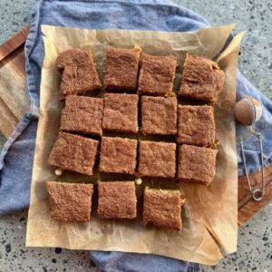 SOURDOUGH BLONDIES - RECIPE FEATURE IMAGE