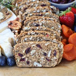 Sourdough Fruit and Seed Crackers - Recipe Feature Image
