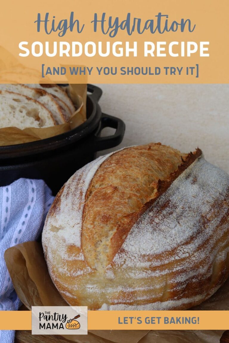 High Hydration Sourdough Bread Recipe The Pantry Mama