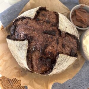 SOURDOUGH CHOCOLATE BREAD - RECIPE FEATURE IMAGE