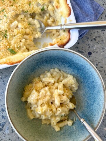 Sourdough Mac and Cheese is a popular sourdough dinner idea.