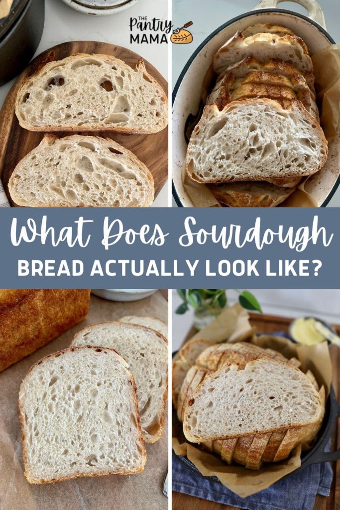 WHAT DOES SOURDOUGH BREAD ACTUALLY LOOK LIKE? PINTEREST IMAGE