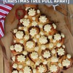 SOURDOUGH CINNAMON ROLLS CHRISTMAS TREE PULL APART - PINTEREST IMAGE