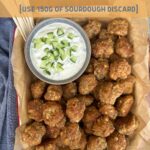 SOURDOUGH SAUSAGE BALLS - PINTEREST IMAGE