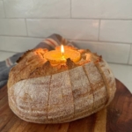 BUTTER CANDLE WITH SOURDOUGH BREAD - RECIPE FEATURE IMAGE