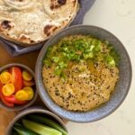 EASY HUMMUS RECIPE WITHOUT TAHINI - RECIPE FEATURE IMAGE