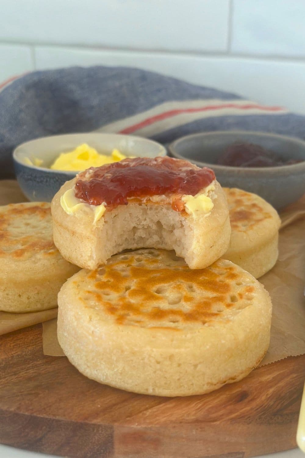 The Most Delicious Sourdough Crumpets The Pantry Mama