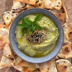 ZUCCHINI YOGURT DIP - RECIPE FEATURE IMAGE