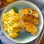 SOURDOUGH SCRAMBLED EGGS - RECIPE FEATURE IMAGE