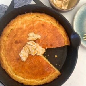 SOURDOUGH SKILLET CORNBREAD - RECIPE FEATURE IMAGE