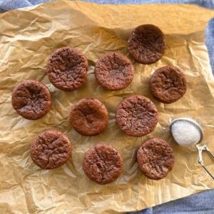 CHOCOLATE SOURDOUGH BROWNIE BITES - RECIPE FEATURE IMAGE