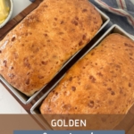 GOLDEN SOURDOUGH CHEESE BREAD - PINTEREST IMAGE