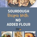 SOURDOUGH RECIPES WITH NO ADDED FLOUR - PINTEREST IMAGE