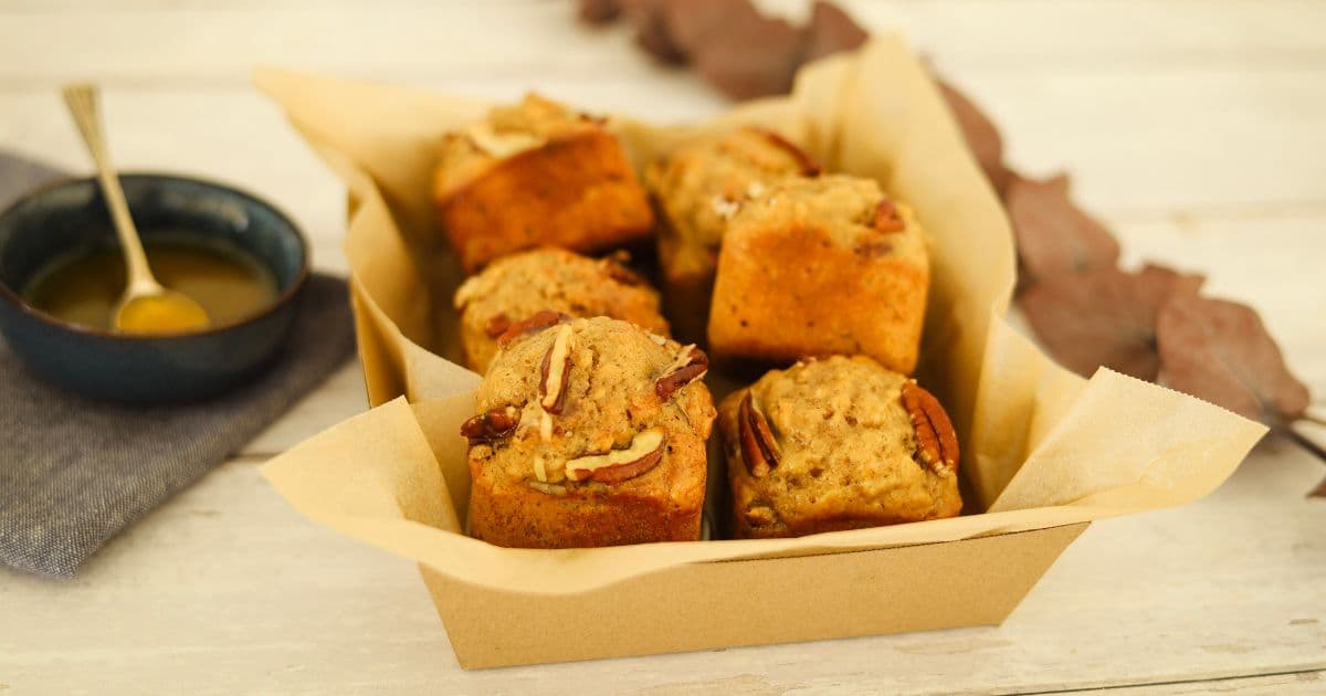 Maple Pecan Sourdough Muffins The Pantry Mama