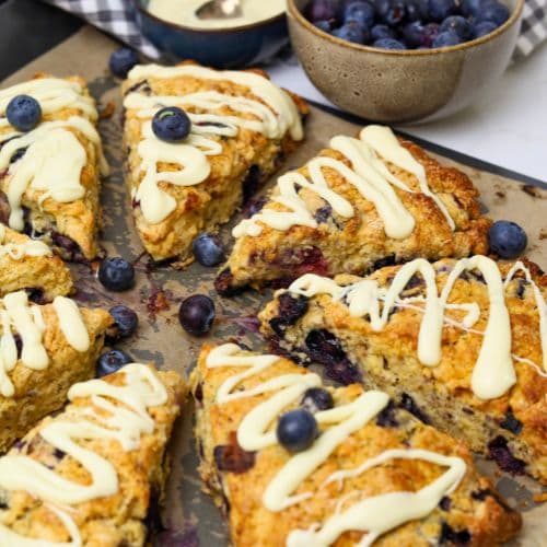 Sourdough Blueberry Scones-image